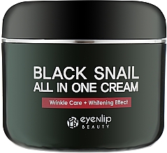 Відновлювальний крем з чорним равликом - Eyenlip Black Snail All In One Cream — фото N3