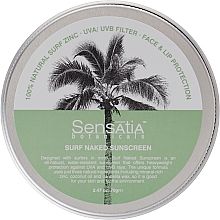 Сонцезахисний крем - Sensatia Botanicals Surf Naked Sunscreen SPF30 — фото N2