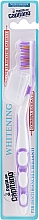 Зубна щітка "Відбілювальна", середня, фіолетова - Pasta del Capitano Toothbrush Tech Whitening Medium — фото N1