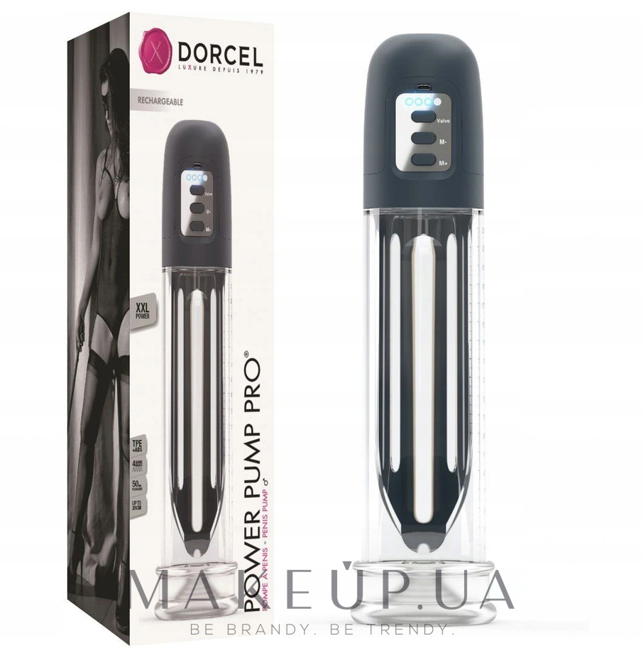 Насадка для увеличения пениса - Marc Dorcel Power Pump Pro: купить по  лучшей цене в Украине | Makeup.ua