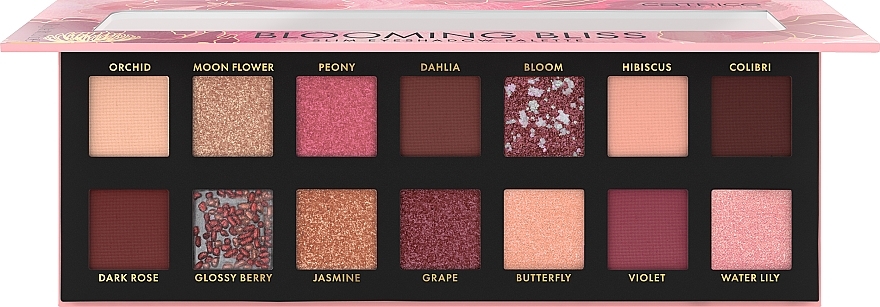 Палетка теней для век - Catrice Blooming Bliss Slim Eyeshadow Palette — фото N1