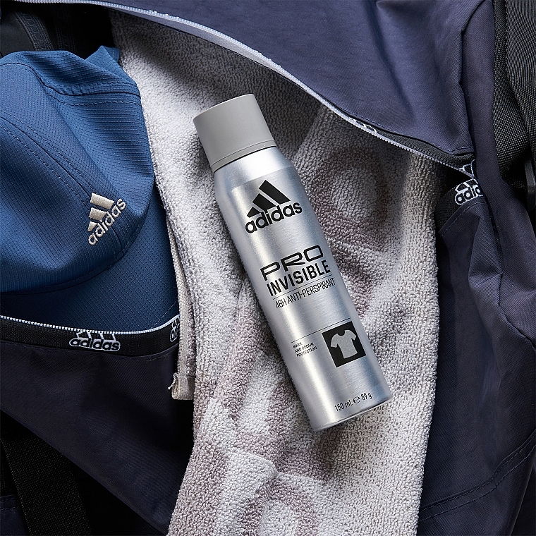 Дезодорант-антиперспірант для чоловіків - Adidas Pro invisible 48H Anti-Perspirant — фото N4