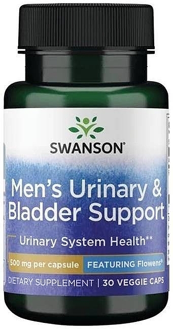 Дієтична добавка для чоловіків - Swanson Mens Urinary and Bladder Support — фото N1