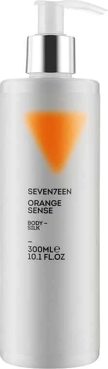 Молочко для тела "Orange Sense" - Seventeen Body Silk — фото N1
