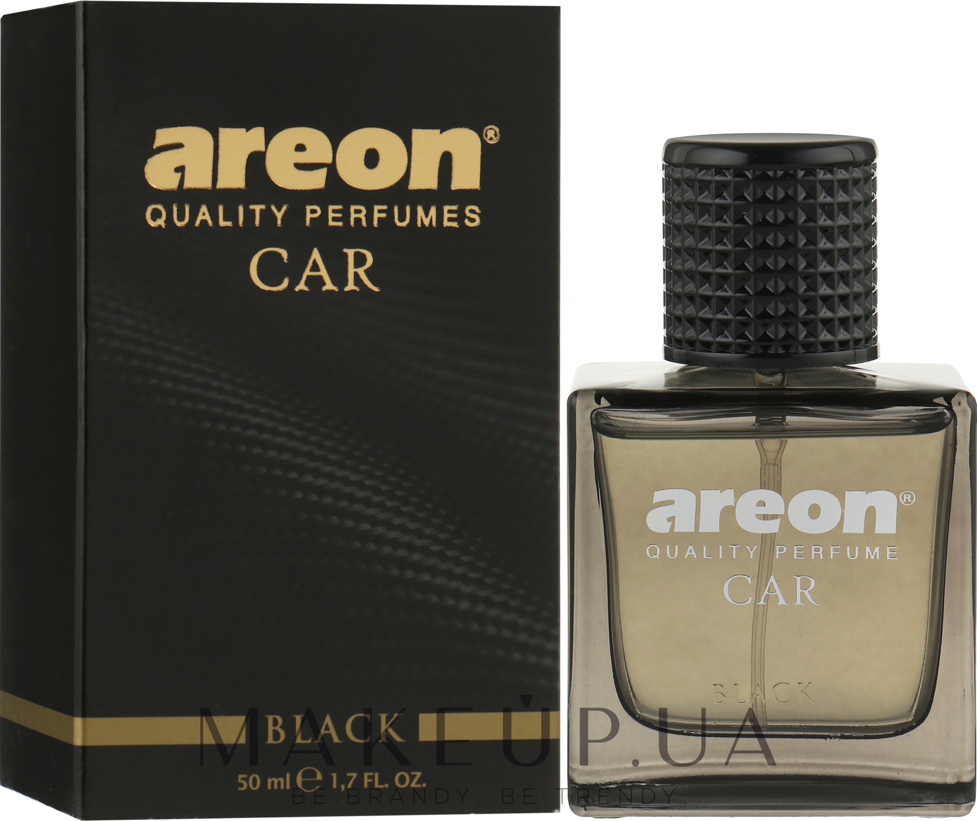 Ароматизатор для авто - Areon Car Perfume Black — фото 50ml