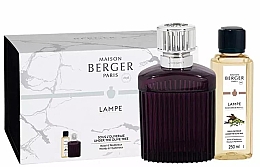 Парфумерія, косметика Maison Berger Alpha Prune Scandal Under The Olive Tree - Набір (lamp/1pcs + refill/250мл)