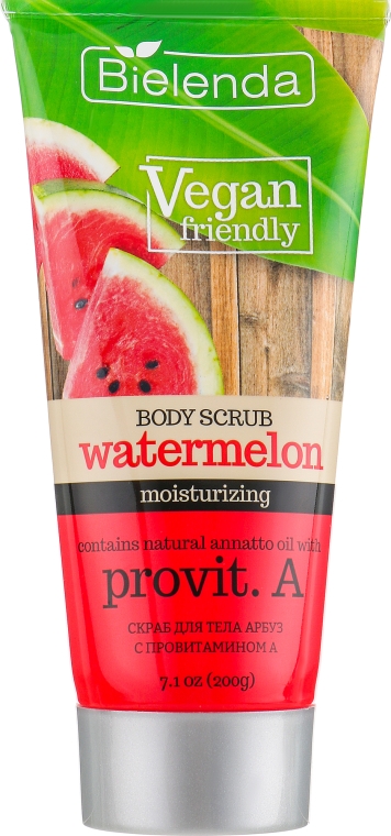 Скраб для тіла "Кавун" - Bielenda Vegan Friendly Body Scrub Watermelon