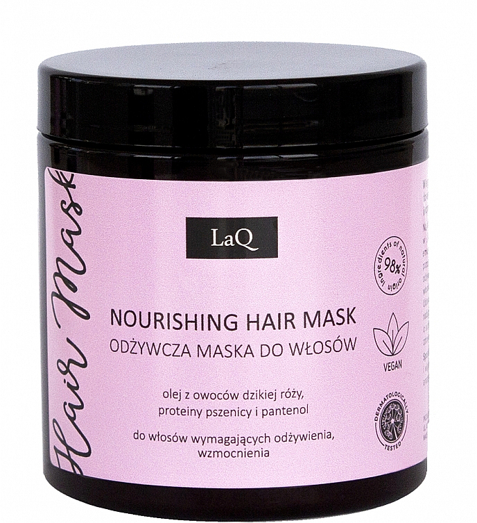 Питательная маска для волос - LaQ Nourishing Hair Mask — фото N1