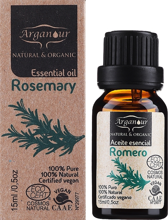 Ефірна олія розмарину - Arganour Essential Oil Rosemary — фото N2