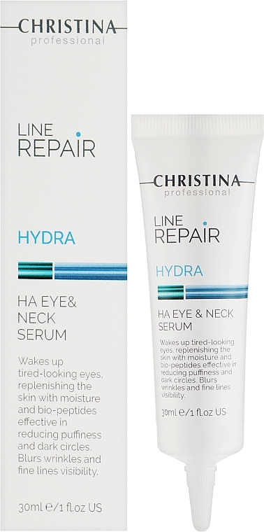 Сироватка для шкіри навколо очей і шиї - Christina Line Repair Hydra HA Eye & Neck Serum — фото N2