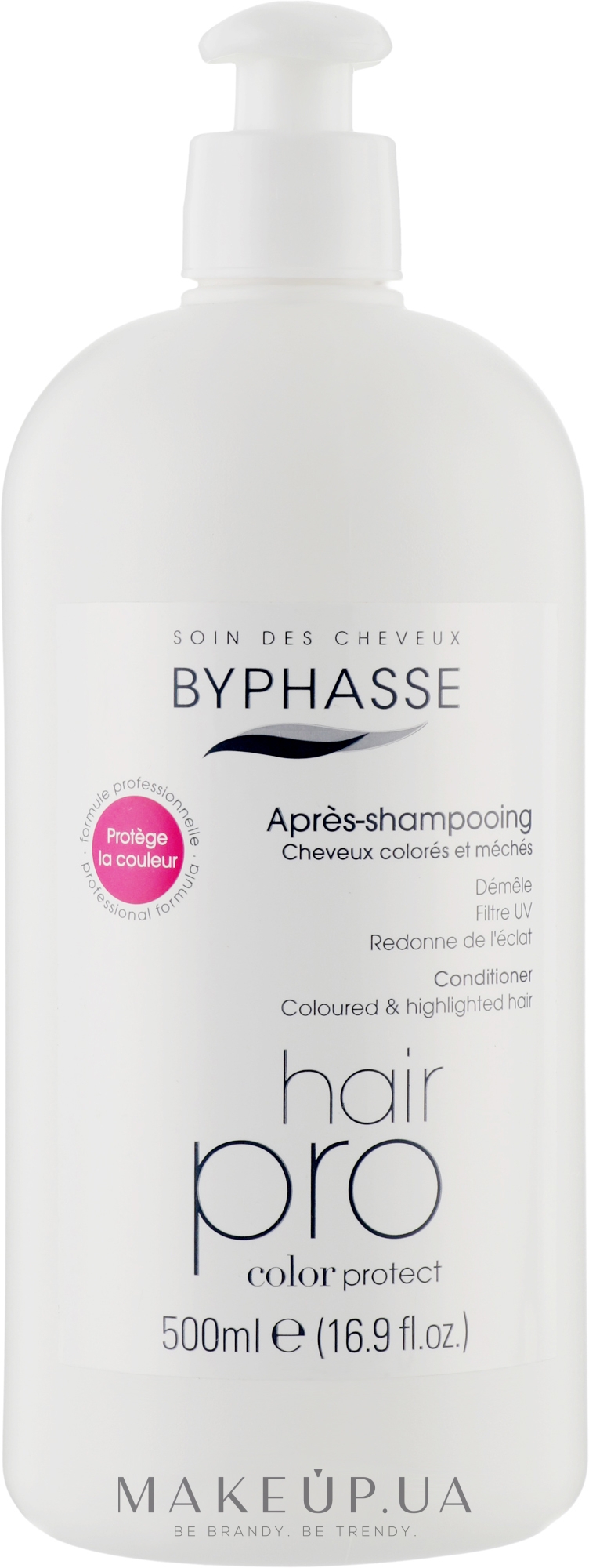 Кондиционер для окрашенных волос - Byphasse Hair Pro Color Protect Conditioner — фото 500ml