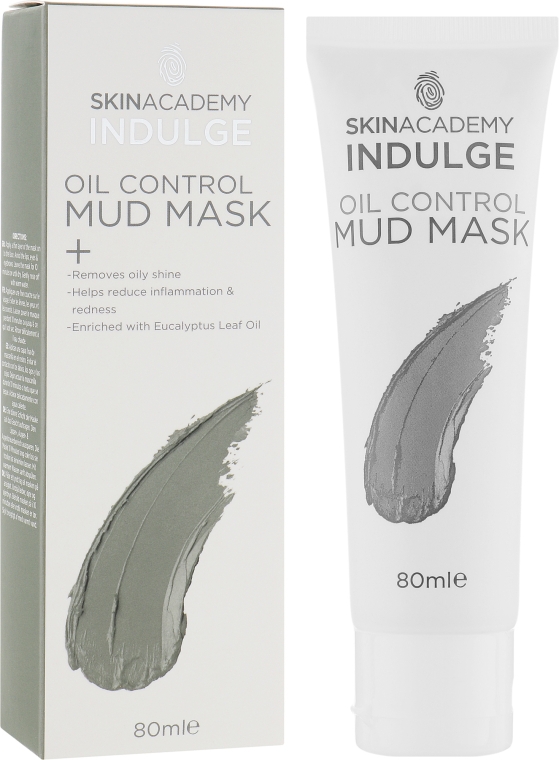 Грязьова маска для обличчя, себорегулювальна - Skin Academy Indulge Oil Control Mud Mask