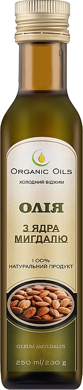 Масло из ядра миндаля - Organic Oils — фото N1