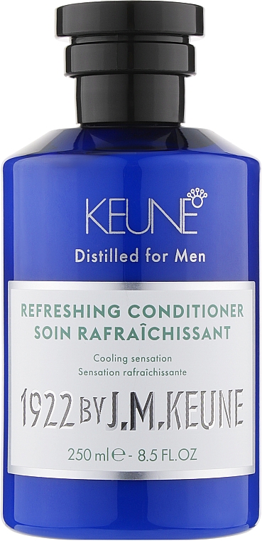 Кондиціонер для чоловічого волосся "Освіжальний" - Keune 1922 Refreshing Conditioner Distilled For Men — фото N1