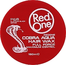 Парфумерія, косметика Аквавіск для волосся ультрасильної фіксації - RedOne Cobra Aqua Hair Wax