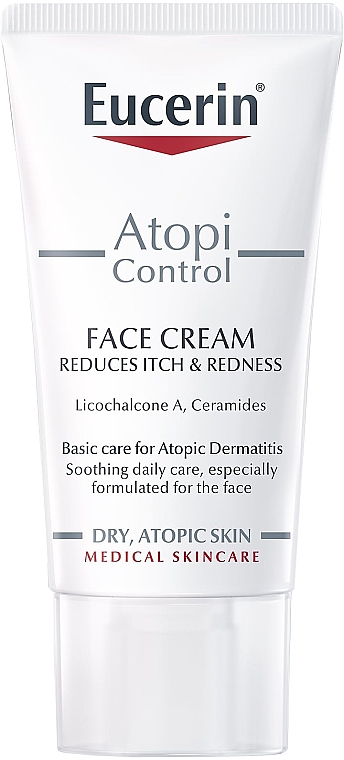 Живильний крем для атопічної шкіри обличчя - Eucerin AtopiControl Face Care Cream — фото N3
