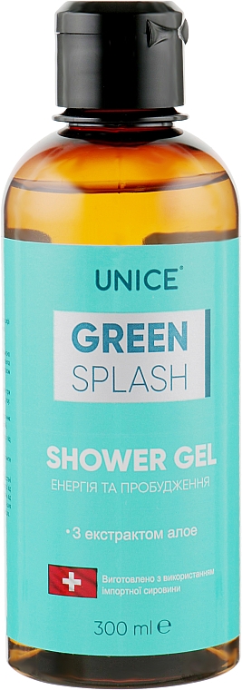 Гель для душа - Unice Green Splash — фото N1