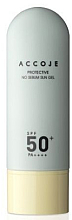 Духи, Парфюмерия, косметика Солнцезащитный крем для лица - Accoje Protective No Sebum Sun Gel SPF50+ PA++++