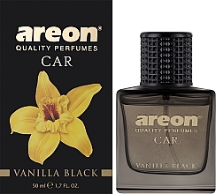 Освіжувач повітя - Areon Car Perfume Vanilla Black — фото N2