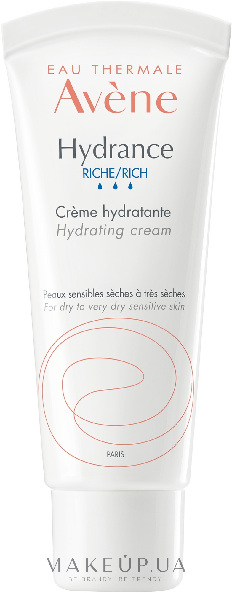 Гідратувальний зволожувальний крем - Avene Hydrance Rich Hydrating Cream — фото 40ml