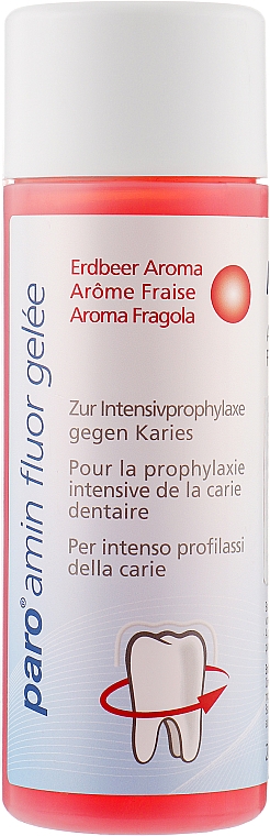 Гель з амінофторидом, для інтенсивної профілактики карієсу - Paro Swiss Amin Fluor Gel — фото N3