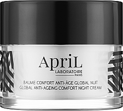 Духи, Парфюмерия, косметика Антивозрастной ночной крем для лица - April Global Anti-Ageing Comfort Night Cream