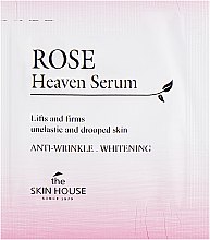 Омолоджувальна сироватка з екстрактом троянди - The Skin House Rose Heaven Serum (пробник) — фото N1