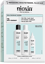 Парфумерія, косметика Набір - Nioxin Pro Clinical Scalp Recovery Set (sh/200ml + cond/200ml + ser/100ml)