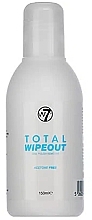 Духи, Парфюмерия, косметика Средство для снятия лака - W7 Total Wipeout Nail Polish Remover Acetone Free