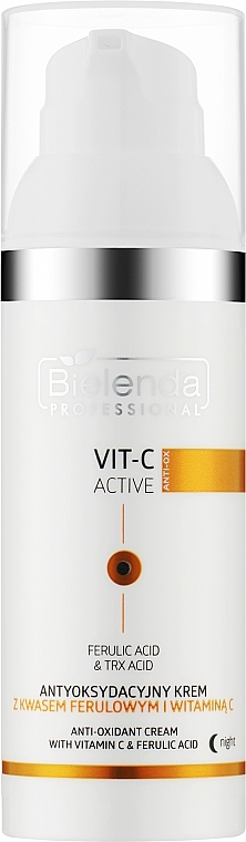 Ночной питательный крем для лица - Bielenda Professional Vit-C Active Cream — фото N1