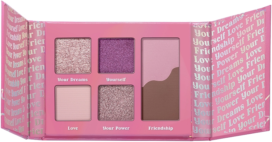 Палетка для макіяжу очей - Essence Don't Stop Believing In… Mini Eyeshadow Palette — фото N2