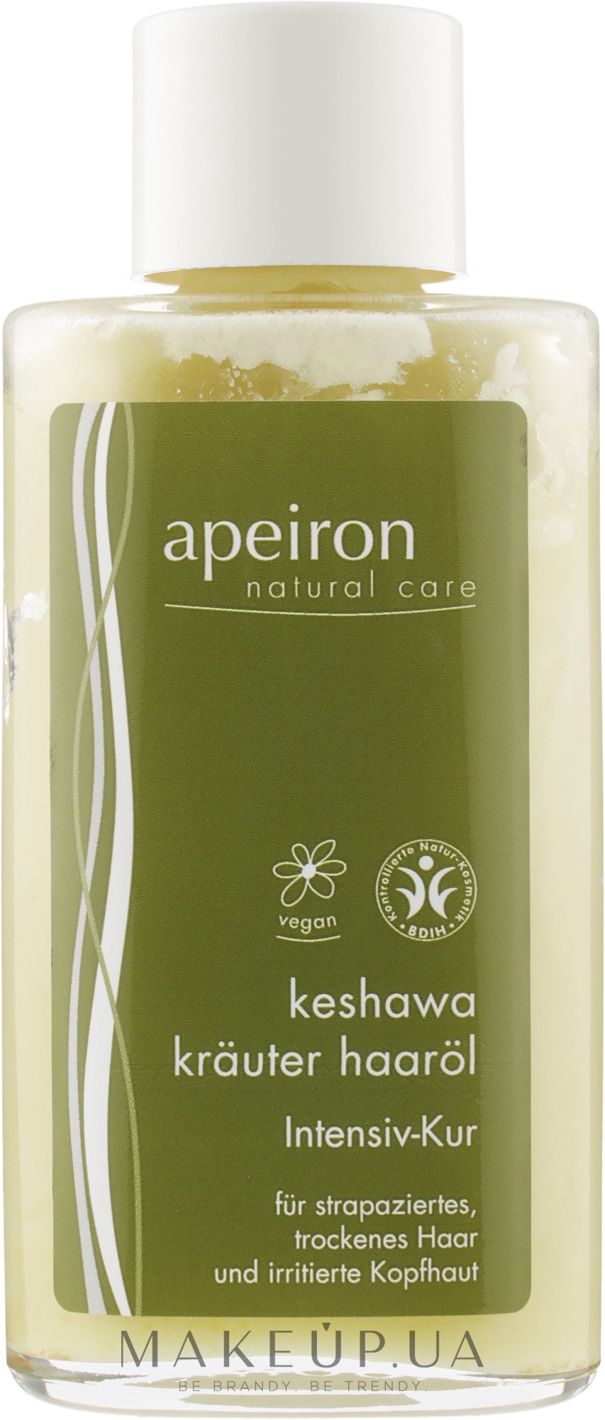 Масло для волос - Apeiron Keshawa Herbal Hair Oil — фото 100ml