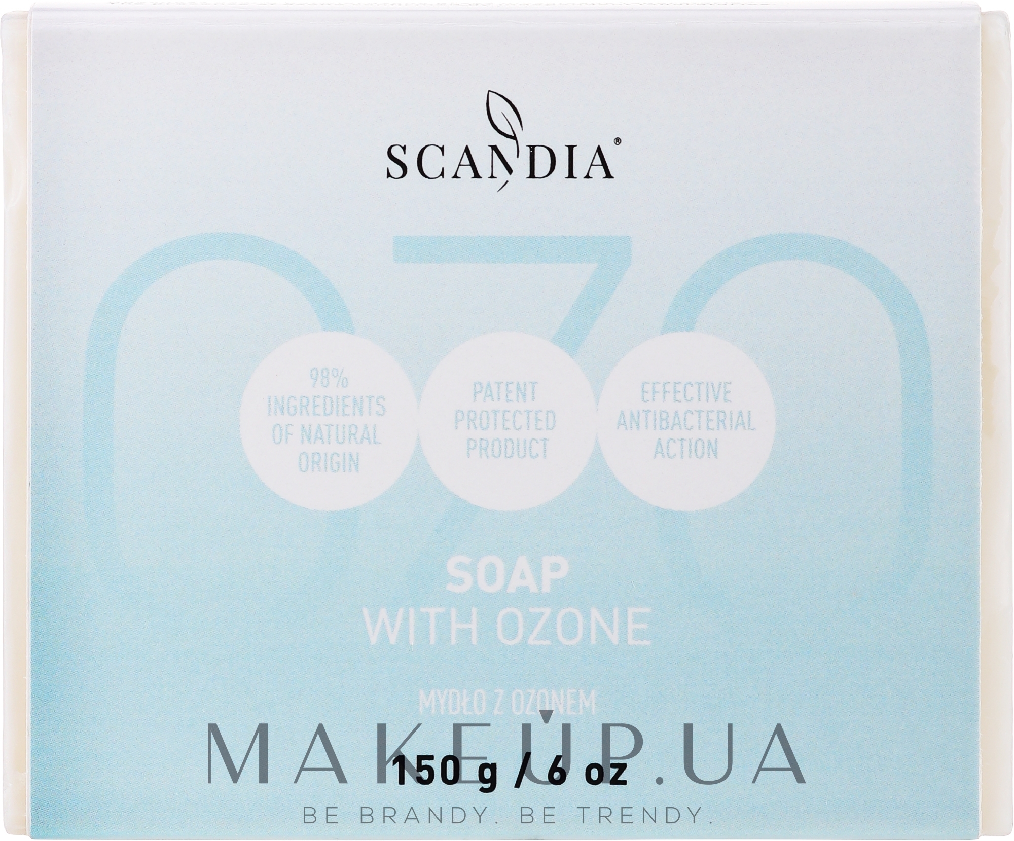 Мыло с активным озоном - Scandia Cosmetics Ozo Soap With Ozone — фото 150g