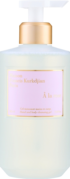 Maison Francis Kurkdjian À La Rose - Очищувальний гель для рук і тіла — фото N1