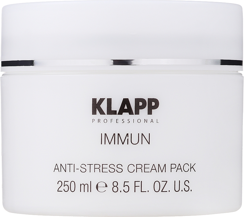 Крем-маска для обличчя "Антистрес" - Klapp Immun Anti-Stress Cream Pack — фото N3