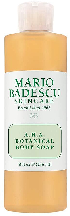 Рослинне мило для тіла - Mario Badescu A.H.A. Botanical Body Soap — фото N1