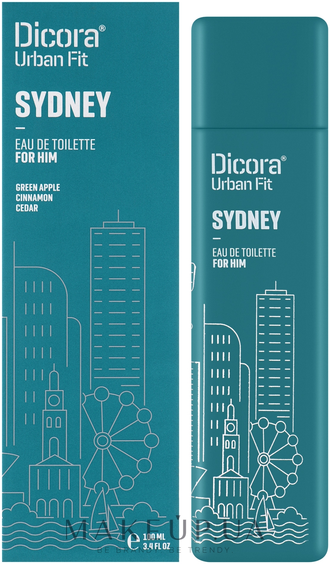 Dicora Urban Fit Sydney - Туалетная вода — фото 100ml