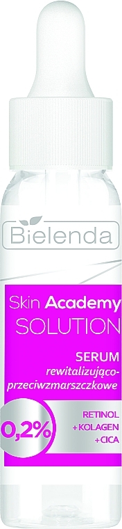 Відновлююча сироватка проти зморшок - Bielenda Skin Academy Solutions Revitalizing and Anti-Wrinkle Serum — фото N1