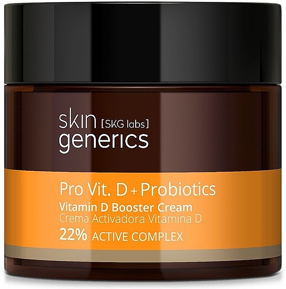 Крем для обличчя - Skin Generics Pro Vit. D + Probiotics Vitamin D Booster Cream 22% — фото N1