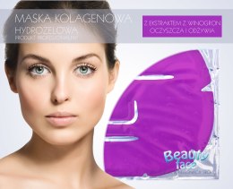 Парфумерія, косметика Колагенова маска з екстрактом винограду - Beauty Face Collagen Hydrogel Mask