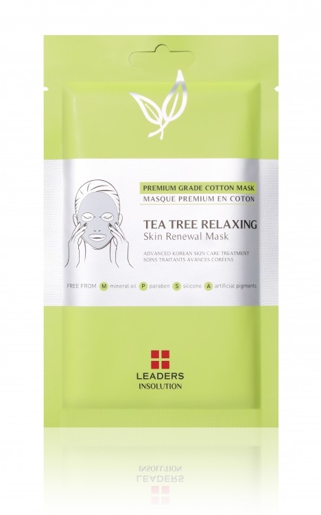 Успокаивающая маска - Leaders Tea Tree Relaxing Skin Renewal Mask — фото N1