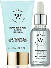 Набор - Warda Skin Hydration Boost Hyaluronic Acid (f/cr/50ml + oil/serum/30ml) — фото N1