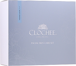 Парфумерія, косметика Набір - Clochee Facial Skin Care Moisturising Set (ser/30ml + eye/cr/15ml + candle)