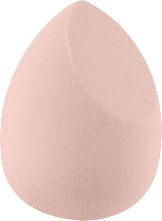 Спонж для макіяжу краплеподібний, верхній зріз, нелатексний NL-B16, світло-рожевий - Cosmo Shop Latex Free — фото N1