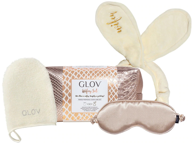 Набор - Glov Wifey Set (glove/1pcs + sleep/mask/1pcs + head/band/1pcs + bag) — фото N1