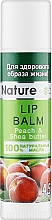 Бальзам для губ - Nature Code Peach & Shea Butter Lip Balm — фото N1