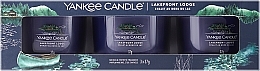 Духи, Парфюмерия, косметика Набор - Yankee Candle Lakefront Lodge (candle/3x37g)