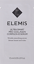Парфумерія, косметика Розгладжувальна сироватка для очей –  Elemis Ultra Smart Pro-Collagen Complex 12 Serum (пробник) - Elemis Ultra Smart Pro-Collagen Complex 12 Serum (пробник)