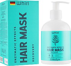 Духи, Парфюмерия, косметика Восстанавливающая маска для волос с маслами кунжута и абрикосовых косточек - Whirl Enzymatic Effects Hair Mask Recovery
