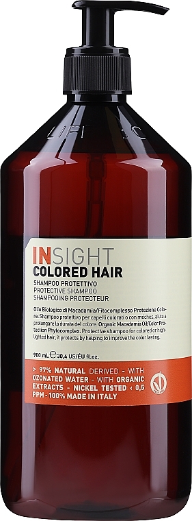 Шампунь для збереження кольору фарбованого волосся - Insight Colored Hair Shampoo Protective — фото N4